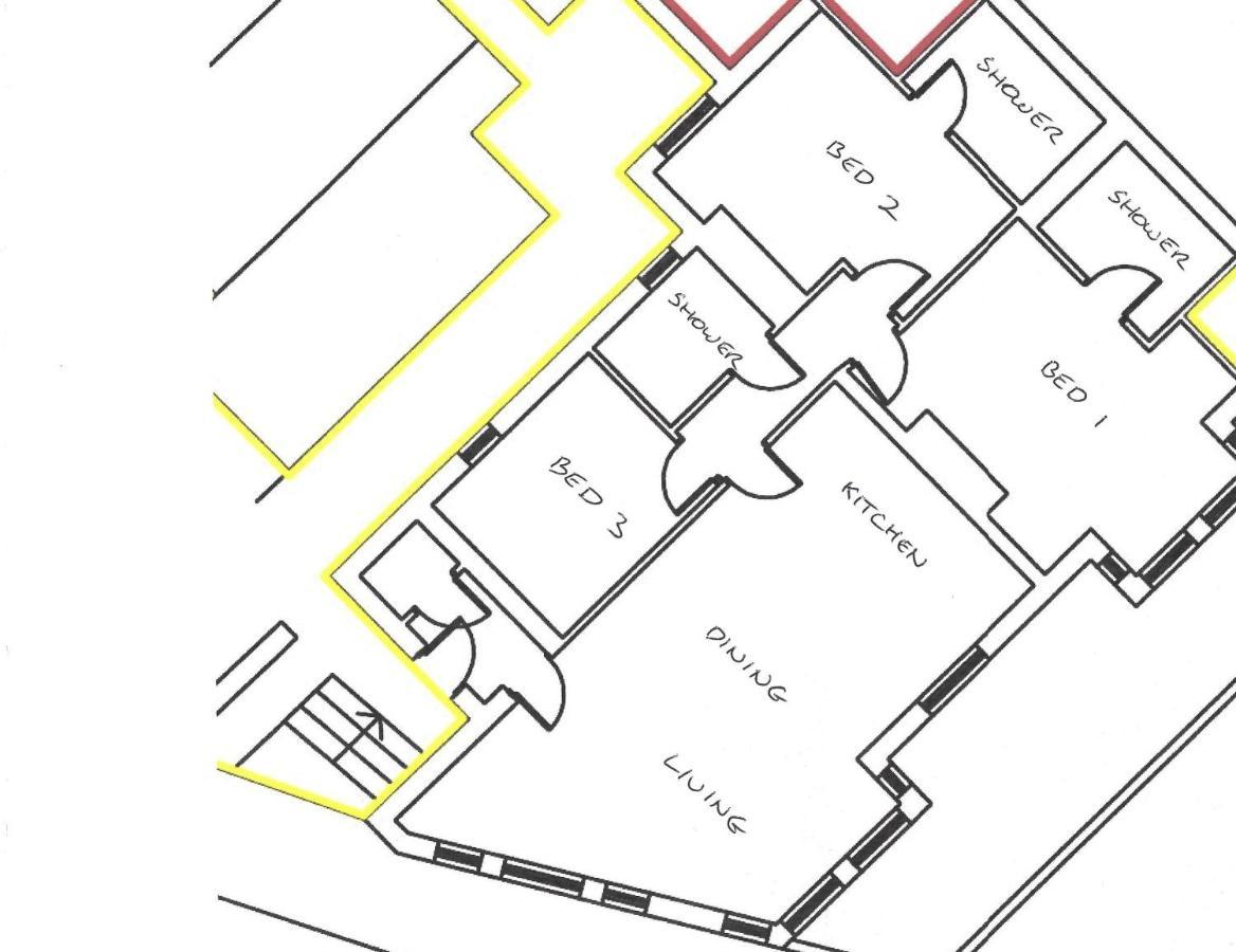 Apartment Three - Free Private Car Park - Sleeps 6 - 3 Shower Rooms - By Ocean City Retreats Plymouth Ngoại thất bức ảnh